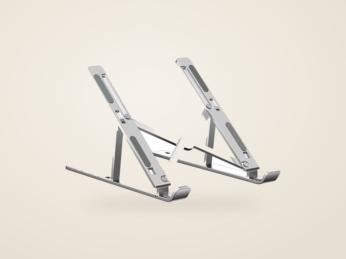 Aluminium laptop stand